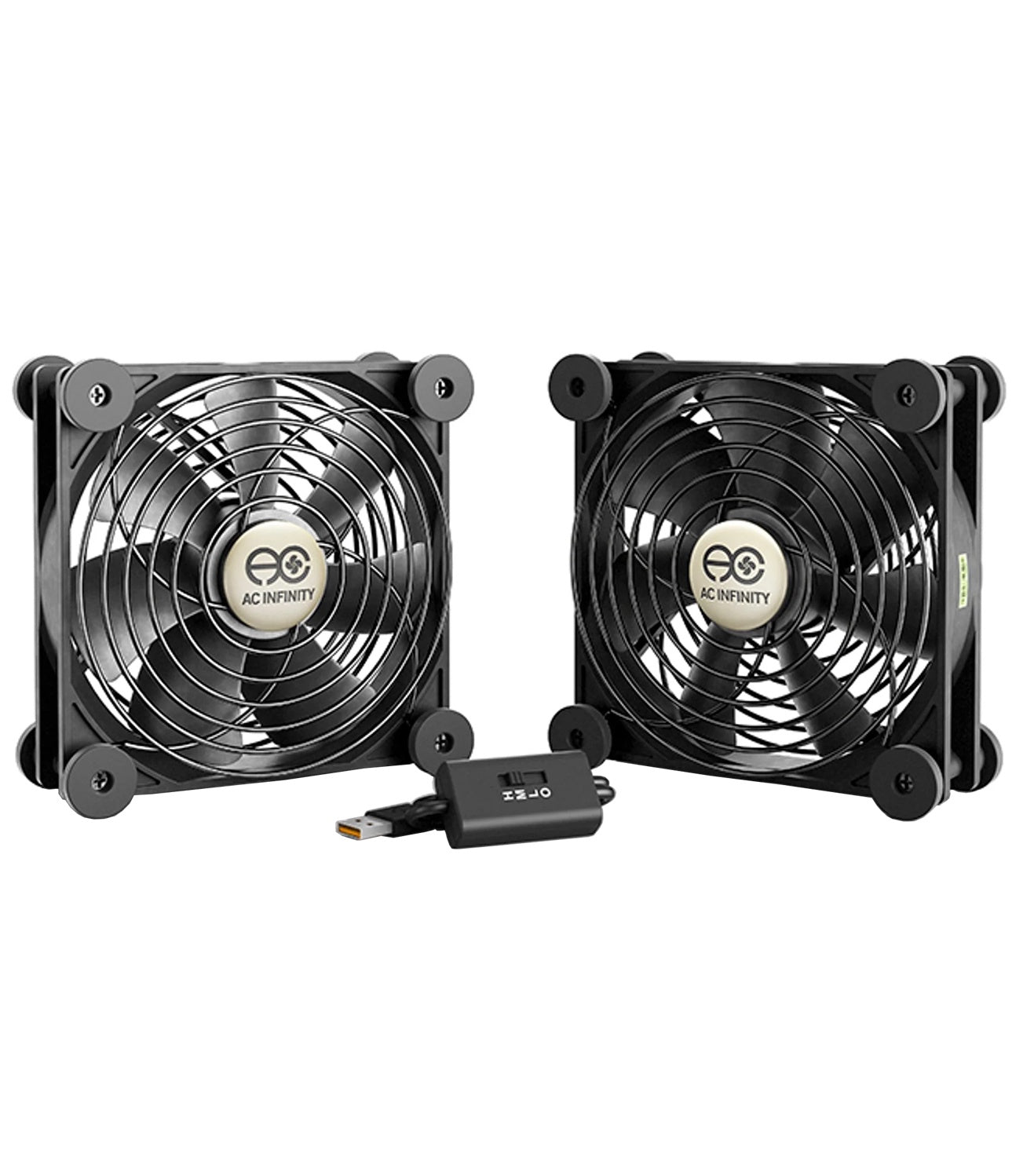 AC Infinity Multifan S7, Quiet USB Cooling Fan, Dual 120 MM