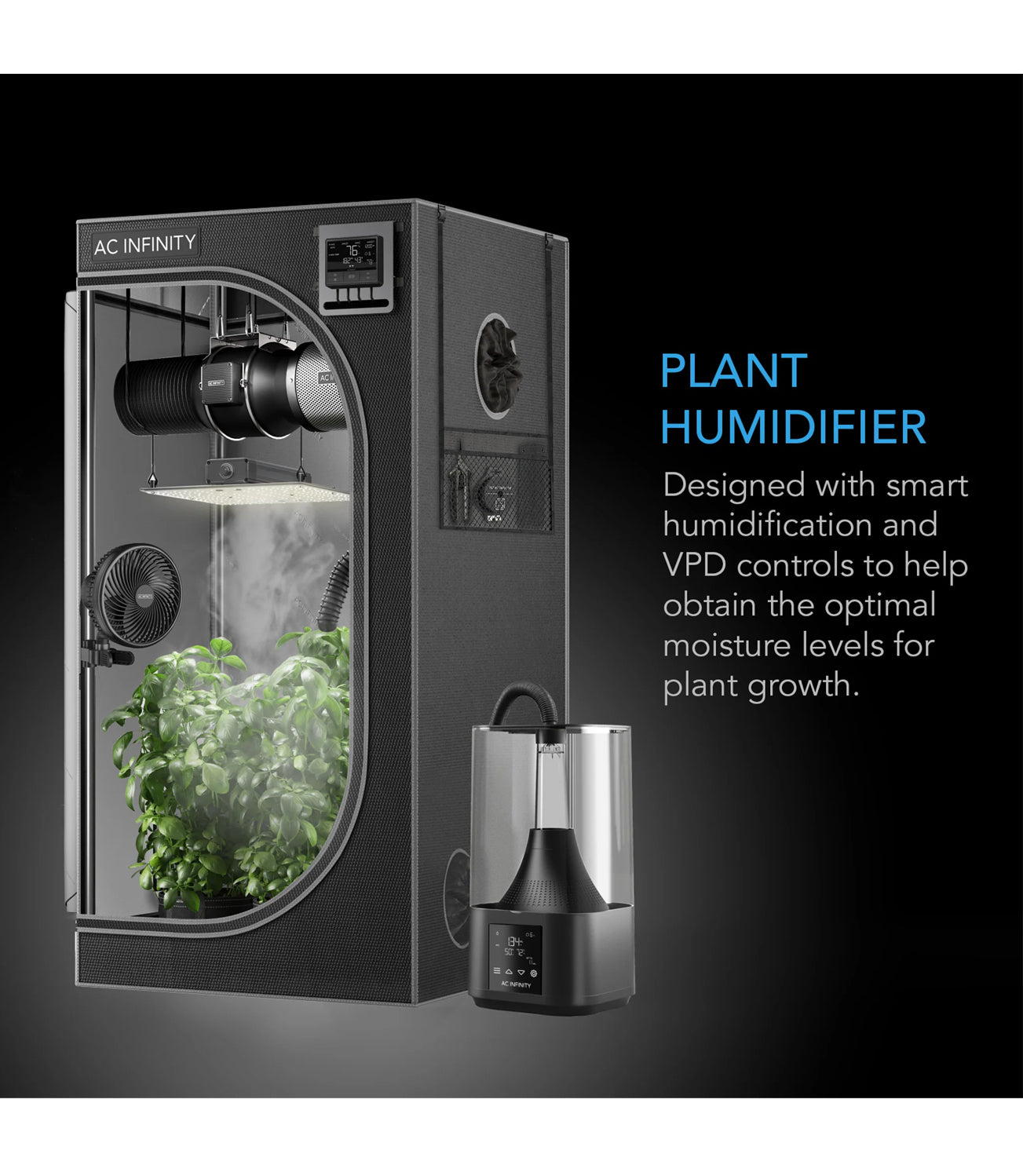 AC Infinity Cloudforge T3 V2 4.5L Humidifier