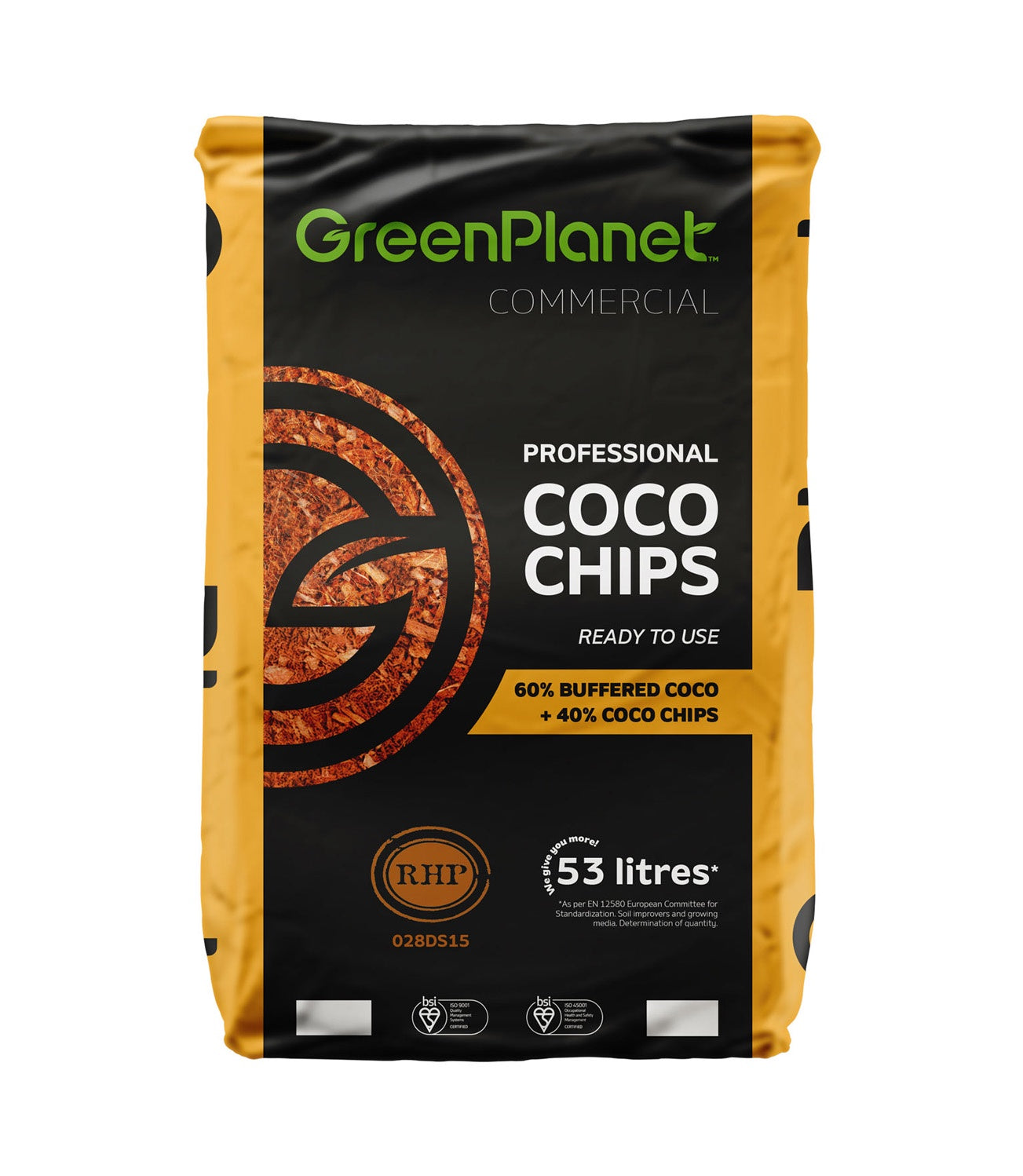 GreenPlanet Professional Coco Chips 60/40 53L Bag