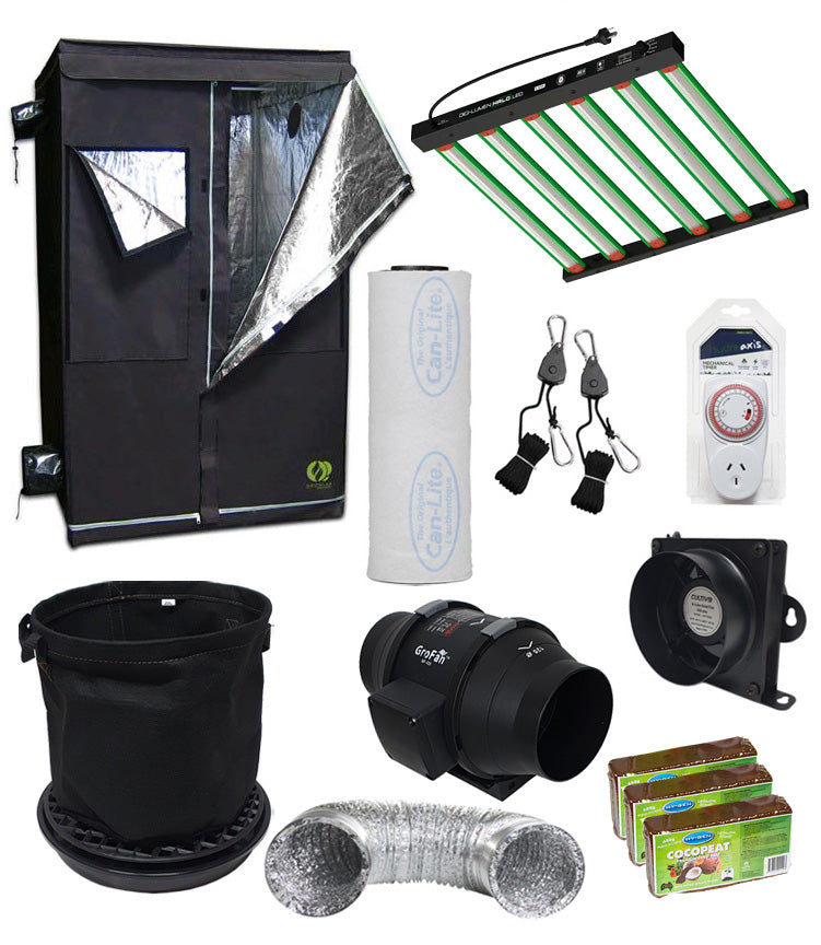 homelab grow tent HomeLab 120 x 120 x 200 Starter Kit