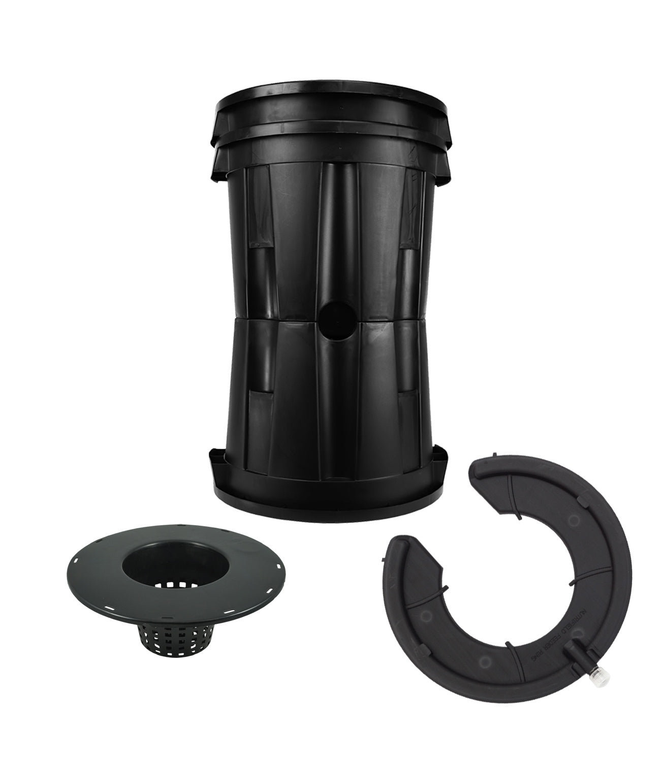 Pro Pot Set 27L with Round Horseshoe Feeder/150mm Mesh Pot