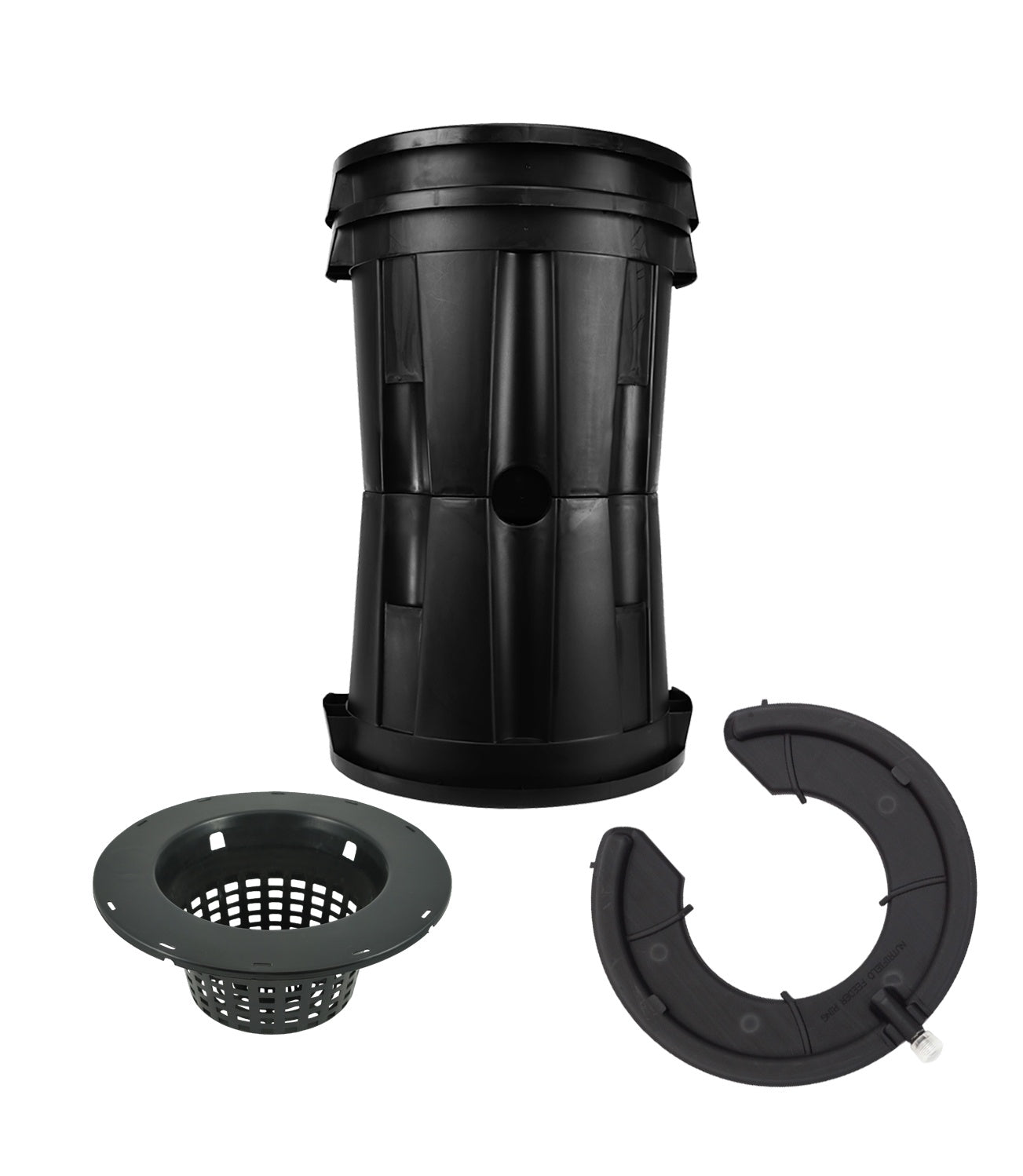 Pro Pot Set 27L with Round Horseshoe Feeder/200mm Mesh Pot