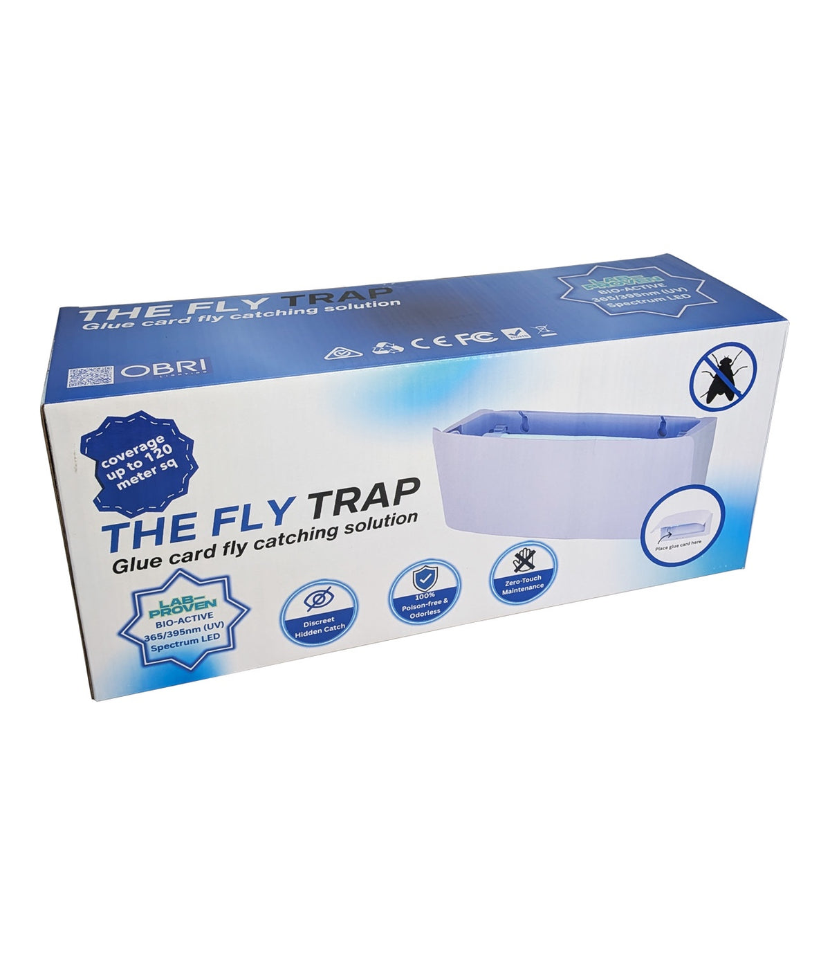 The Fly Trap with 8w LED UV Lamp