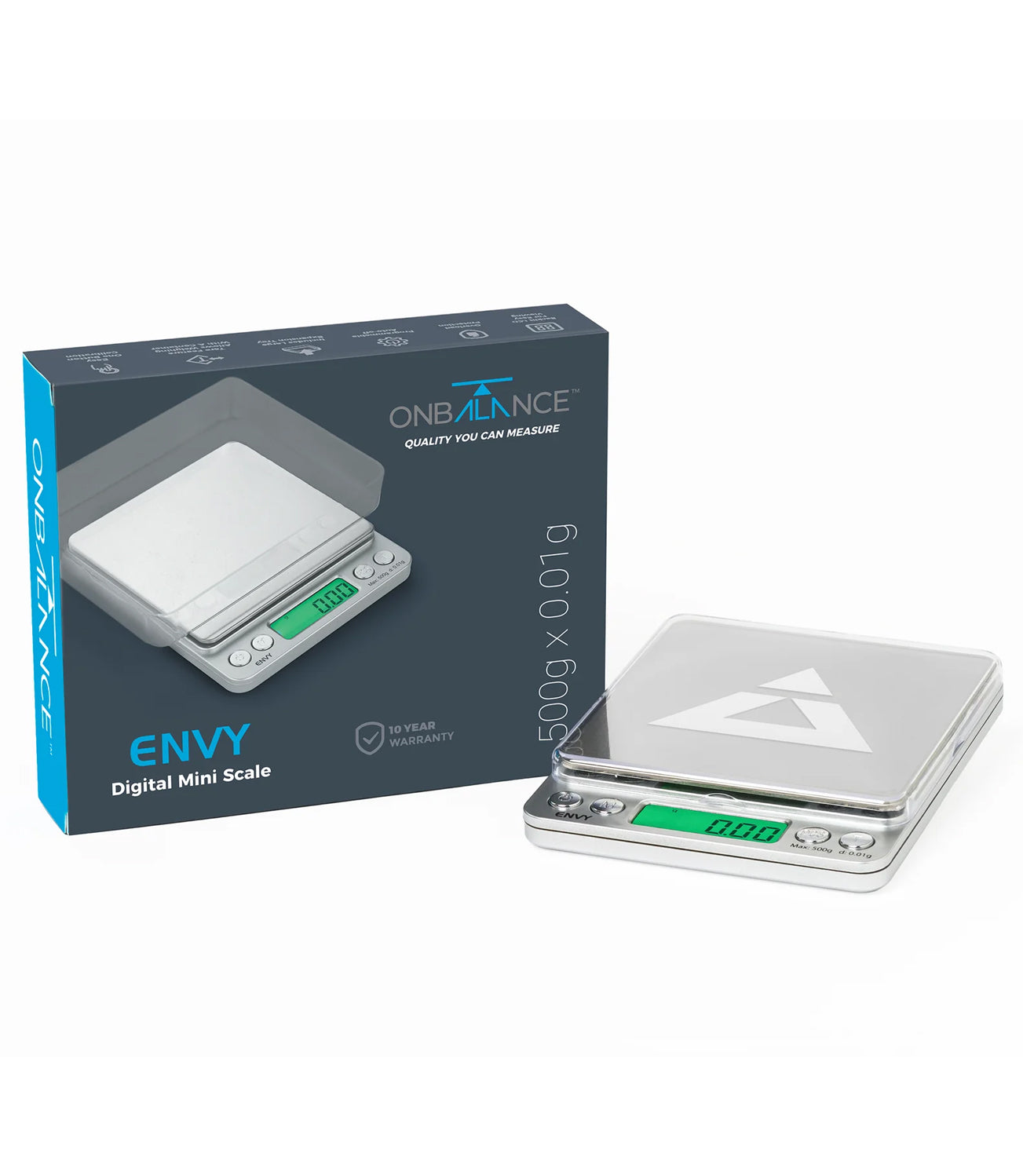 On Balance Envy Digital Mini Scale 500g x 0.01g