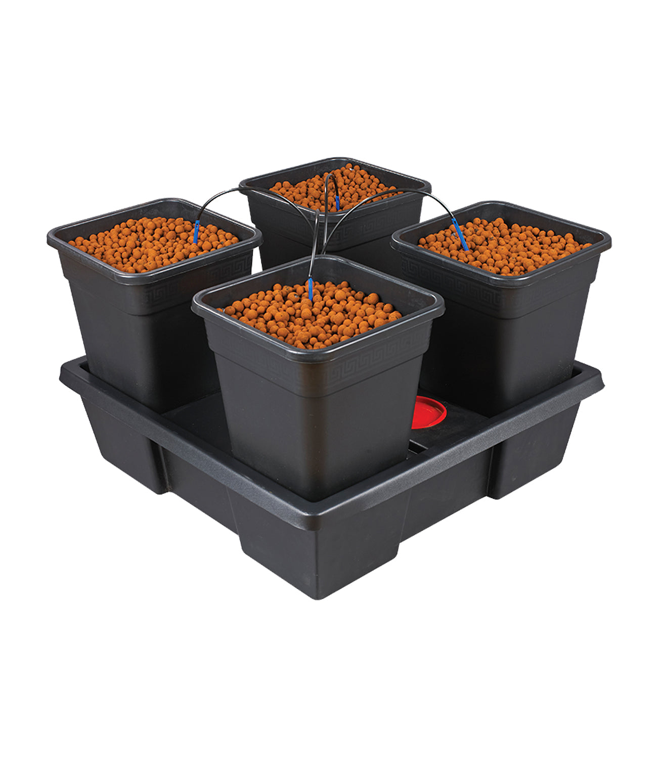 Origin/Wilma Lrg (75cm x 75cm) 4 Pot Set with Pump