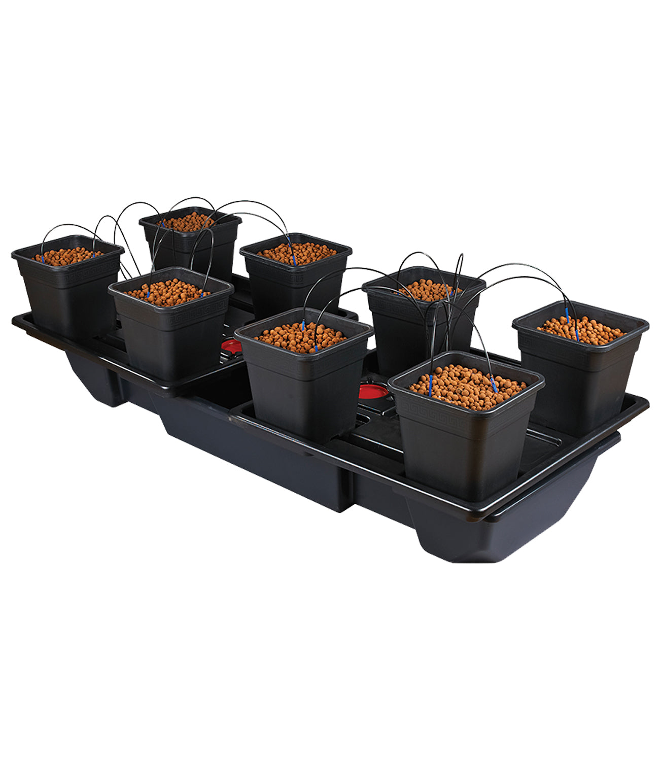 Origin/Wilma XL Wide (190cm x 90cm) 8 Pot Set with Pump