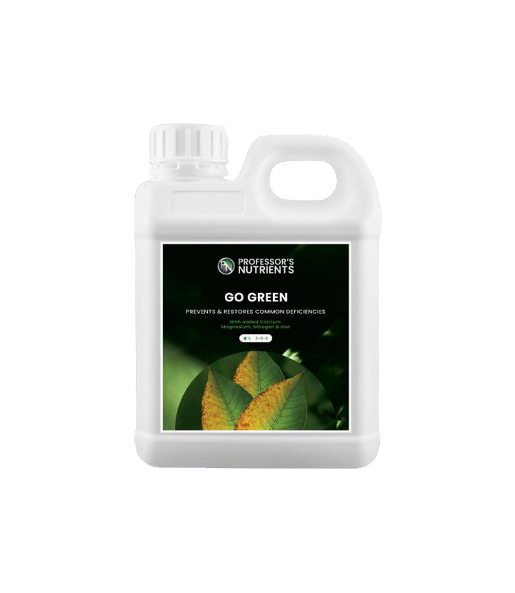 Professor's Nutrients Go Green