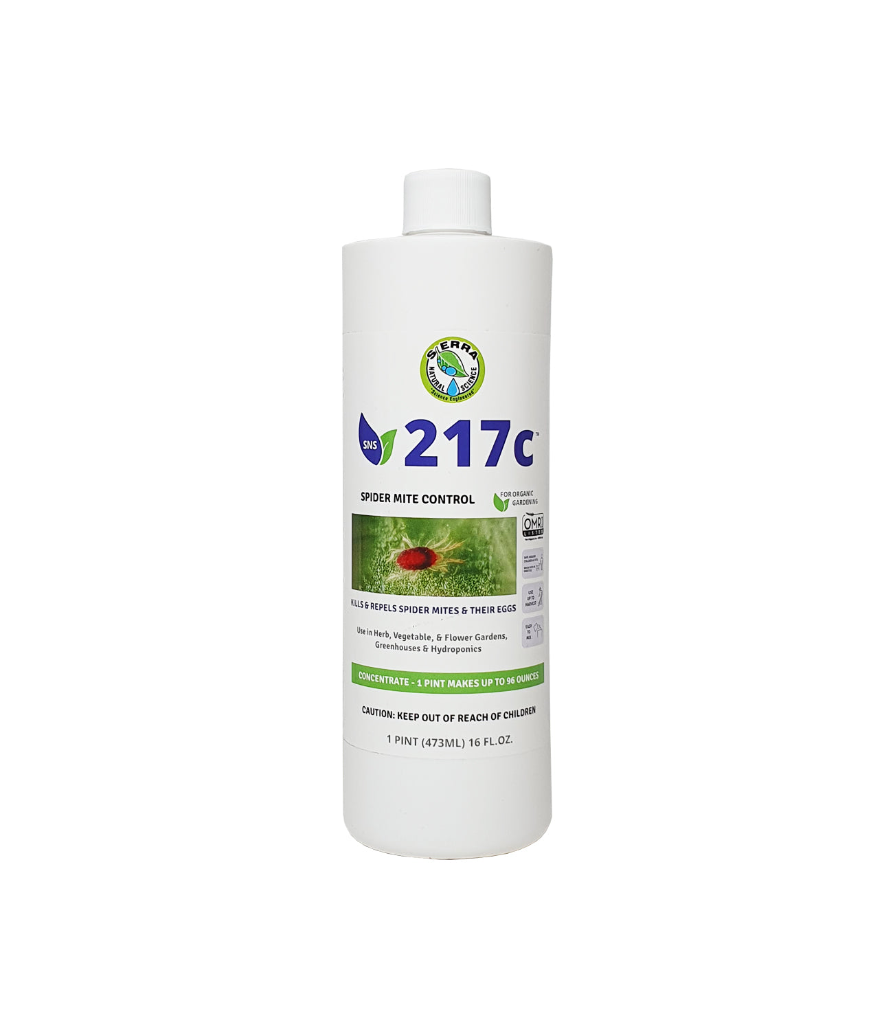 SNS 217c Spider Mite Control