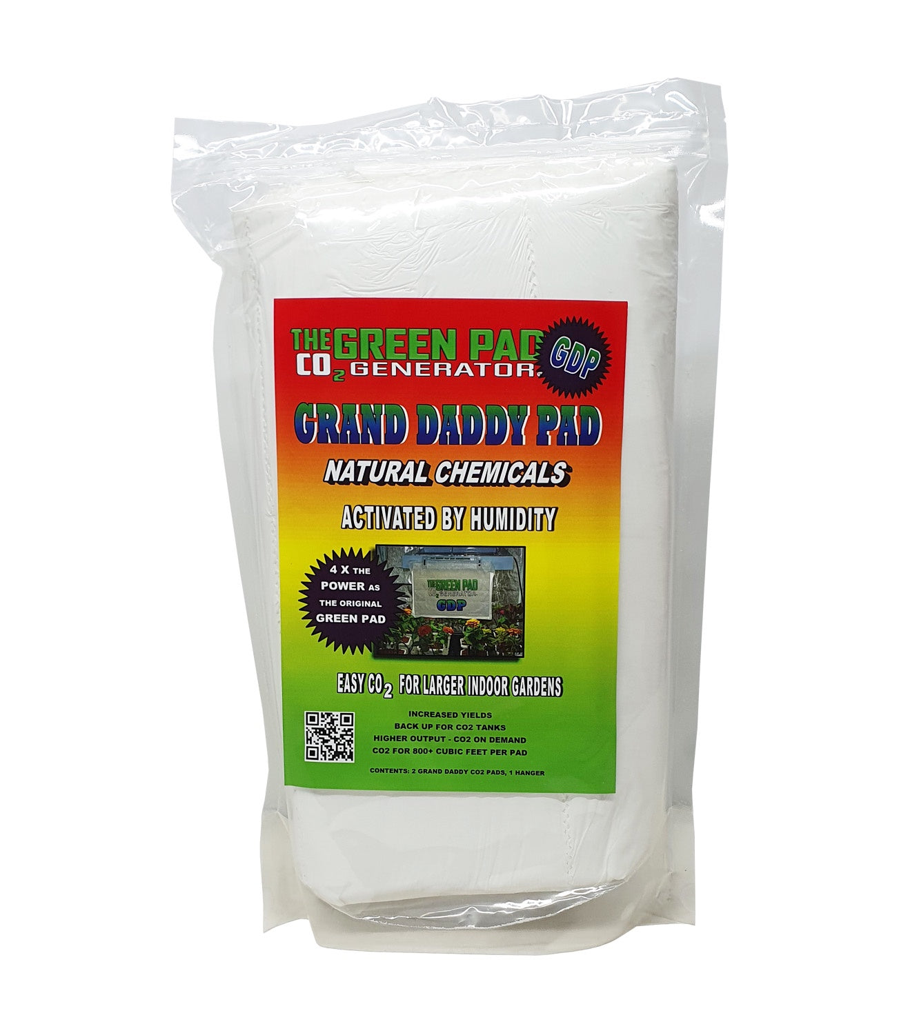 The Green Pad Grand Daddy CO2 Generator 2 Pack