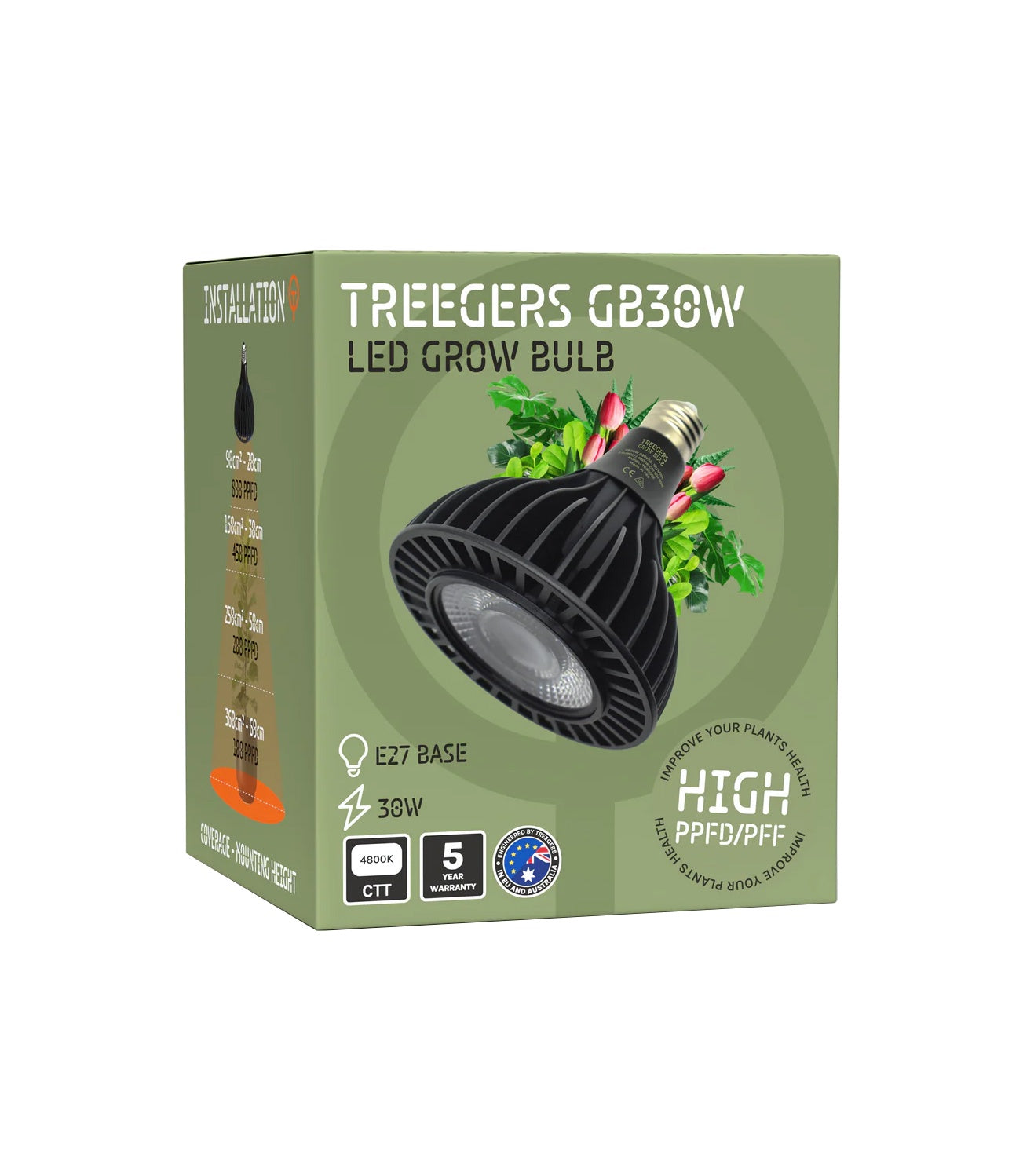 Treegers GB30 30W Grow Bulb