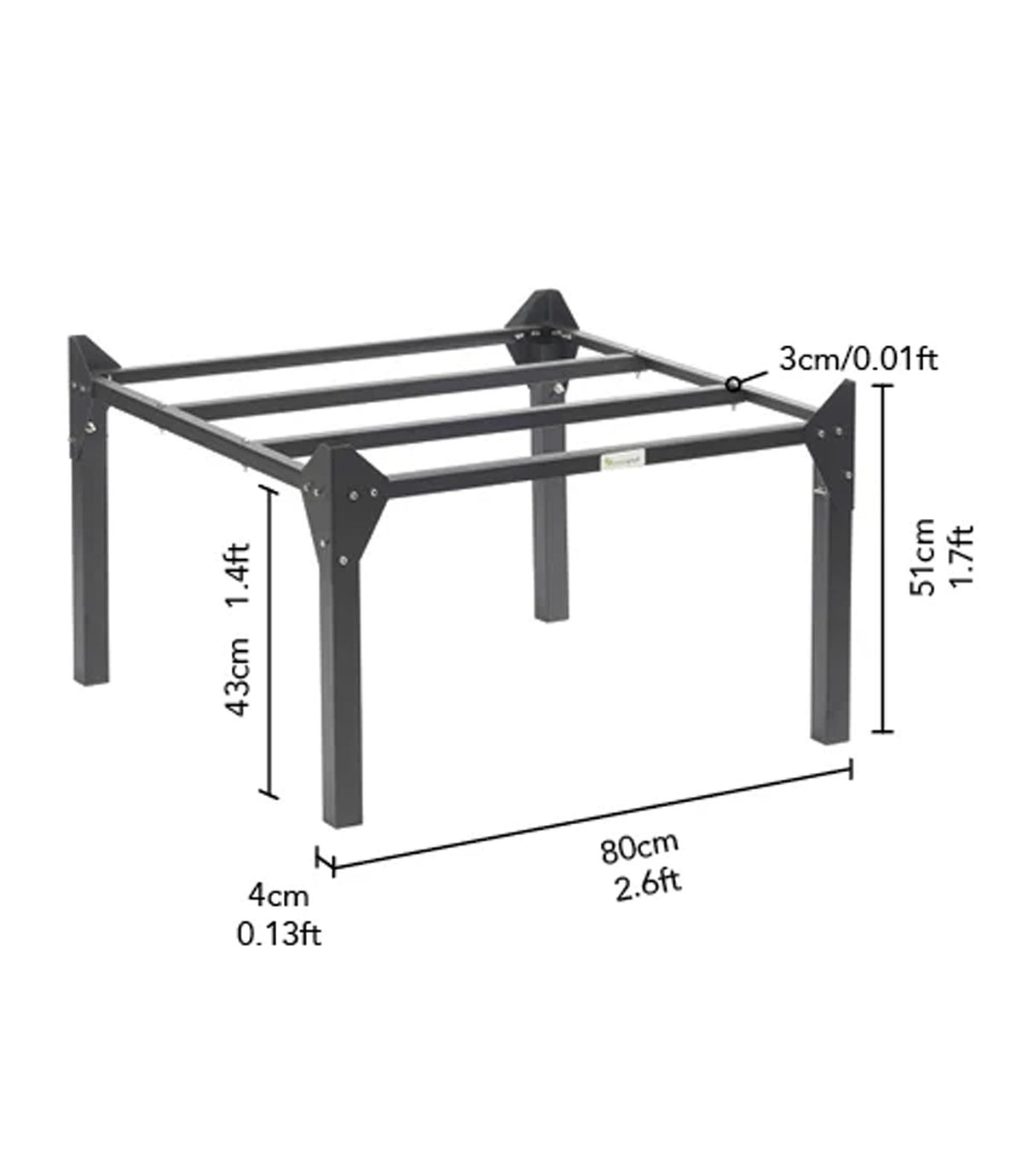 Vegepod Raised Garden Bed Stand Medium