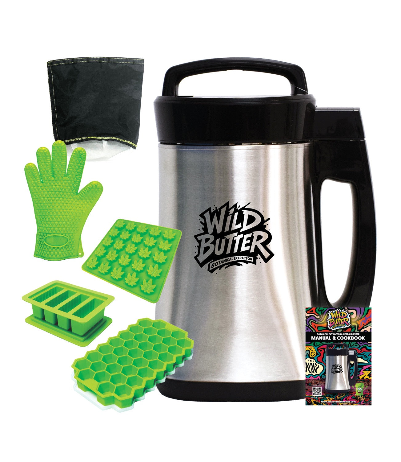 Wild Butter Botanical Extractor & Herbal Infuser Kit