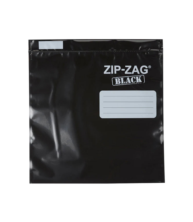Zip-Zag Black Storage Bags