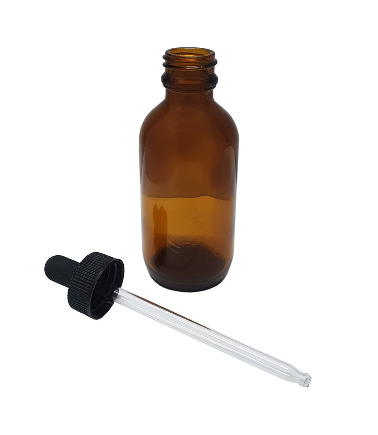 100ml Amber Glass Dropper Bottle