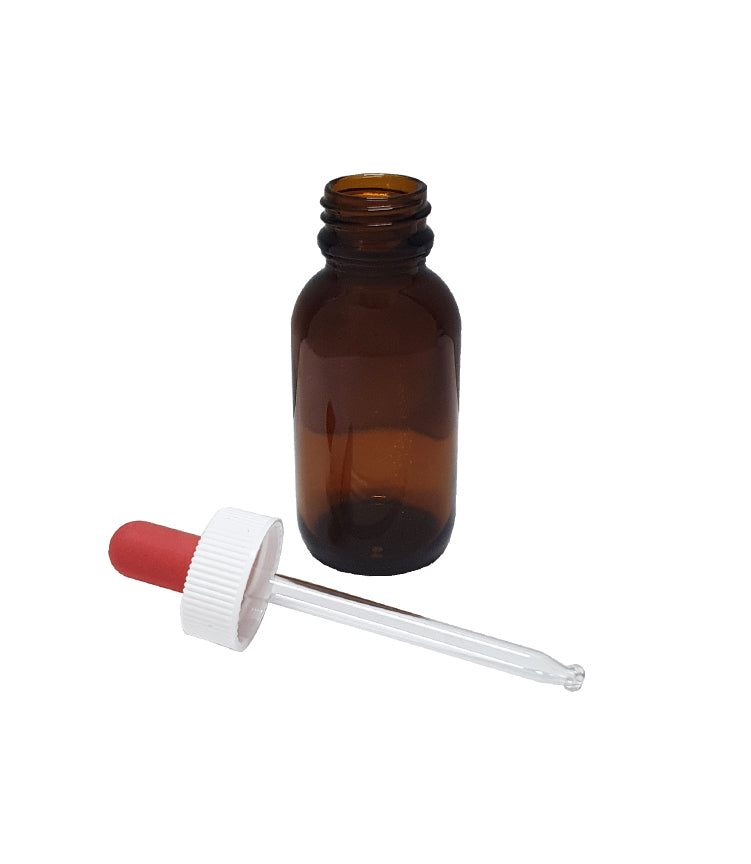 50ml Amber Glass Dropper Bottle
