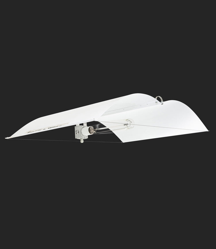 Adjust-a-Wing Defender Large White Reflector NO Lamp Holder