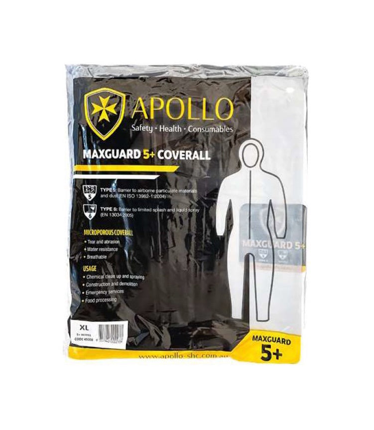 Apollo MaxGuard 5Plus Type 5/6 Coveralls XLarge