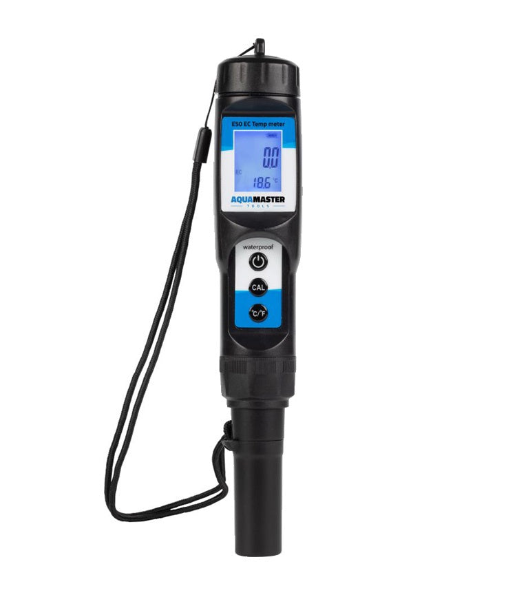Aqua Master Tools EC Temp Meter E50 Pro