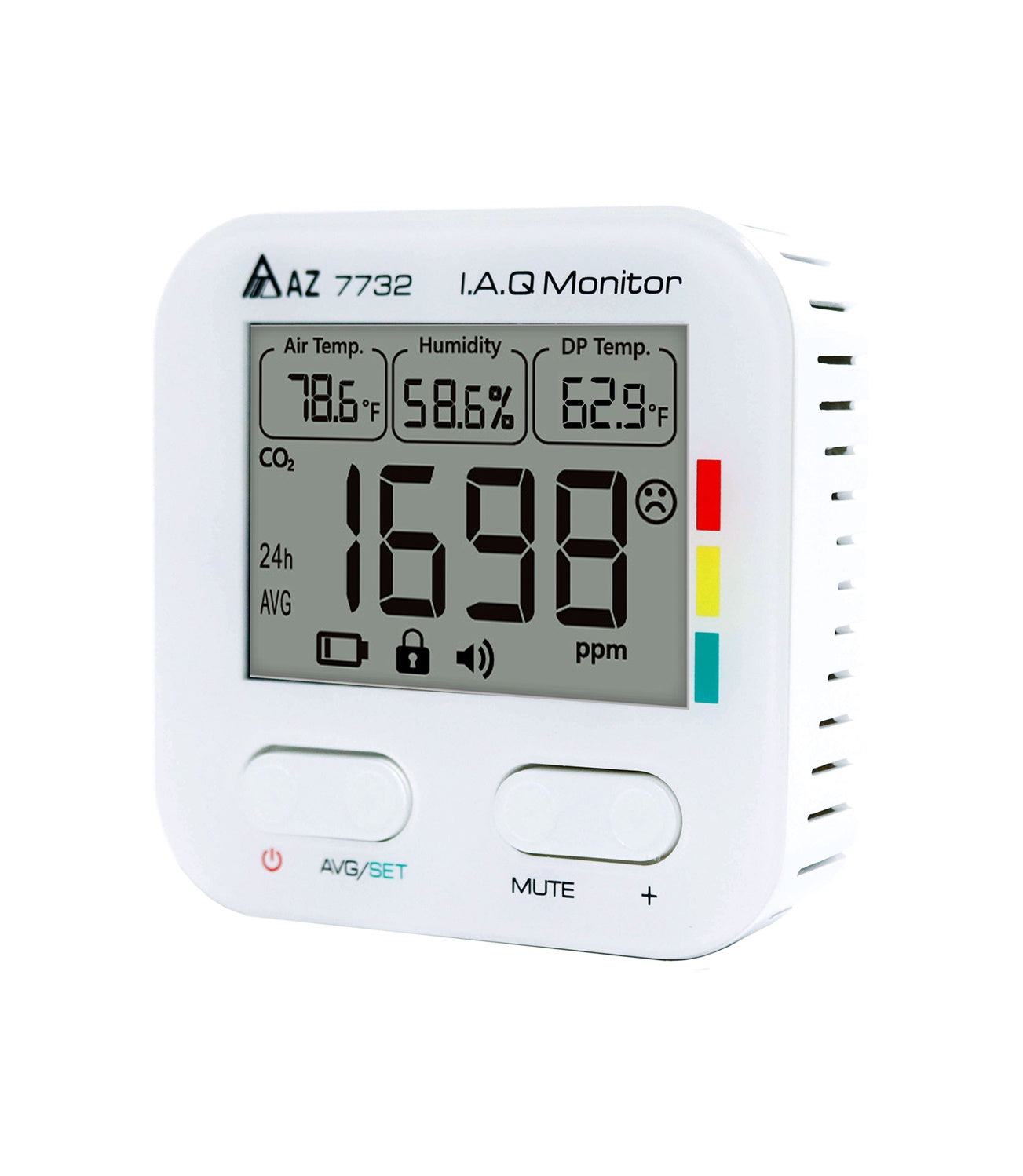AZ Instruments CO2 Temp Humidity Monitor