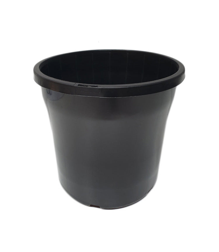 Pot 250mm Black 7Ltr