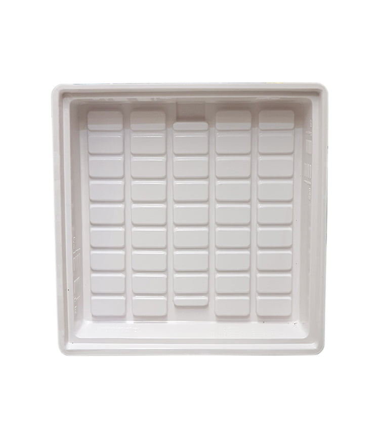 Duralistics White Flood and Drain Tray