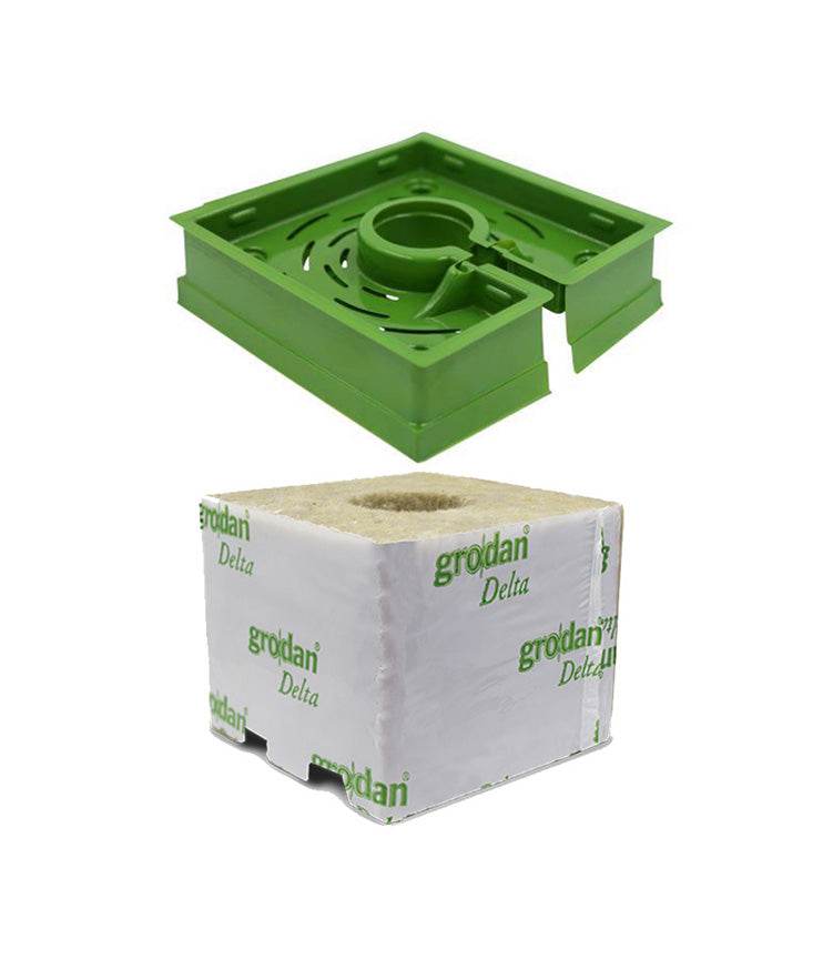 Floraflex Floracap Single Use 6" (150mm) With Grodan Block