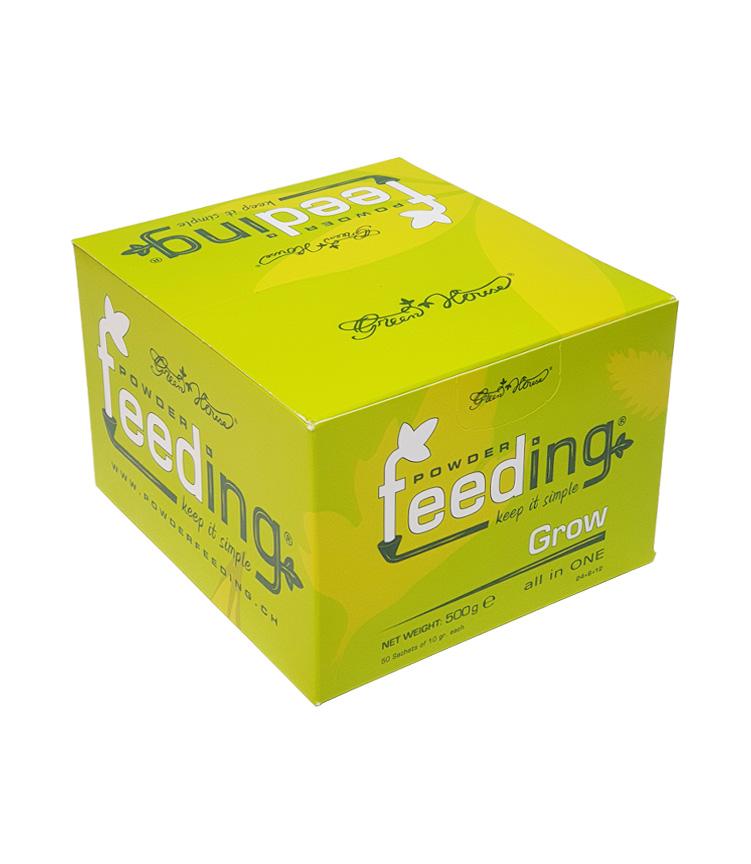 Green House Powder Feeding Grow
