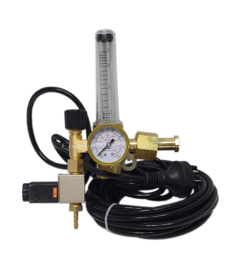 CO2 Regulator, Flow Meter & Solenoid