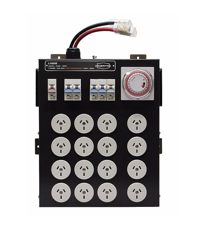 Hortitek 12 Outlet LMU Timer 63A