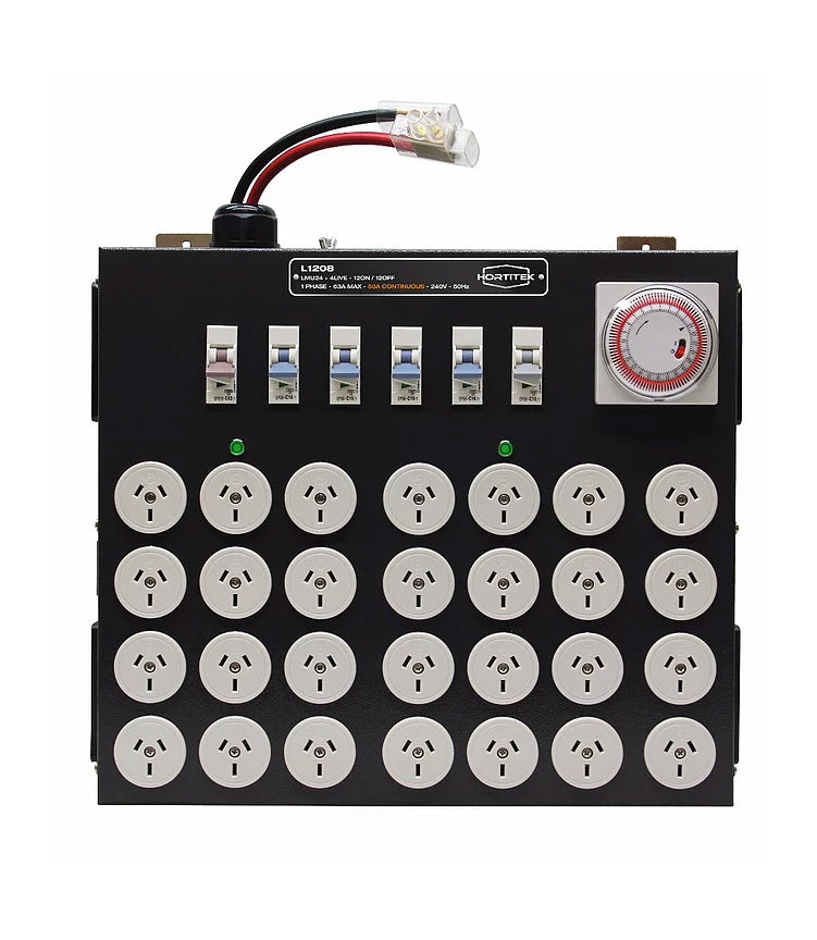 Hortitek LMU 24 Outlet 12 on/12 off 63amp Single Phase