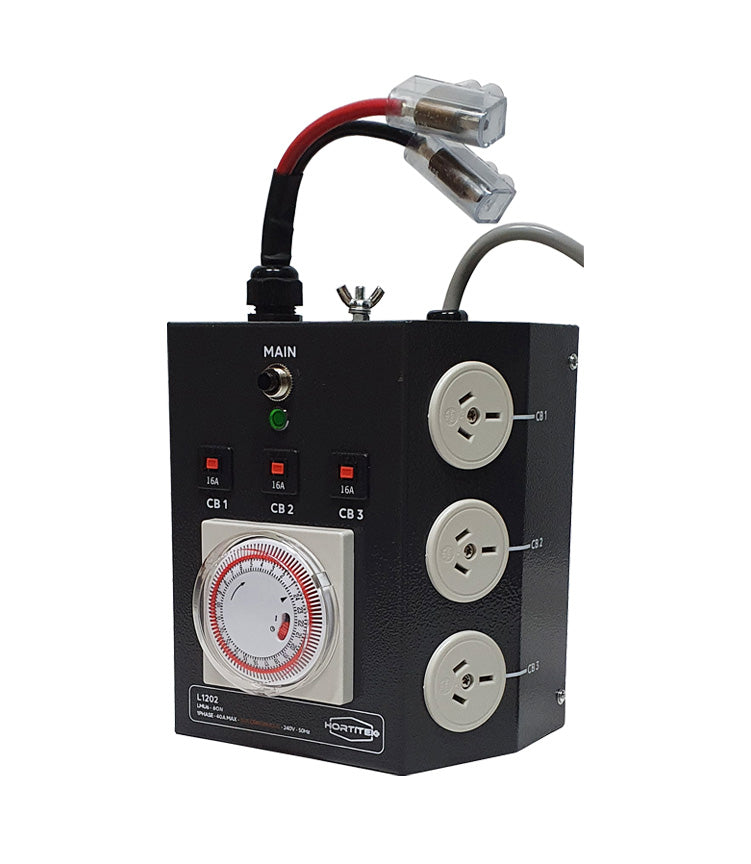 Hortitek 6 Outlet Hard Wired LMU Timer
