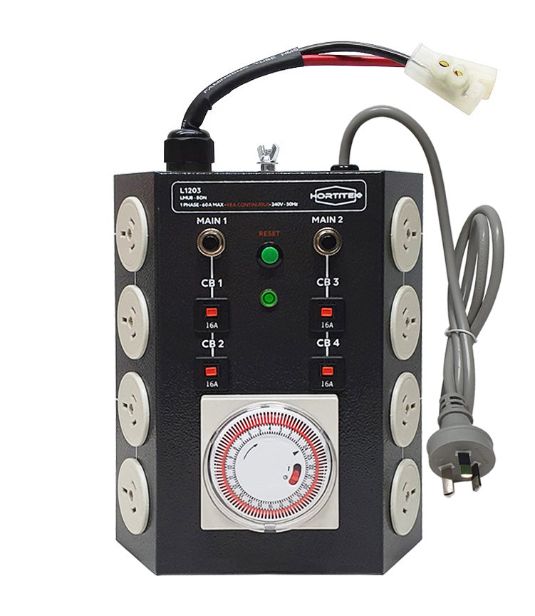 Hortitek 8 Outlet Hard Wired LMU Timer