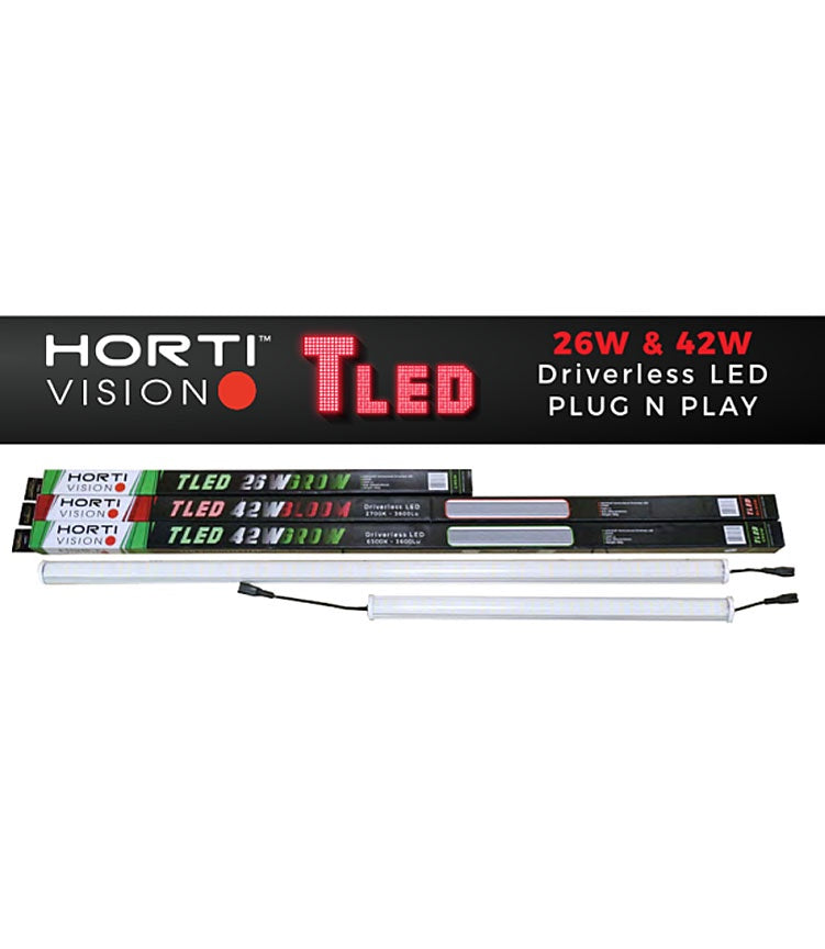Hortivision TLED Driverless LED 26w & 42w