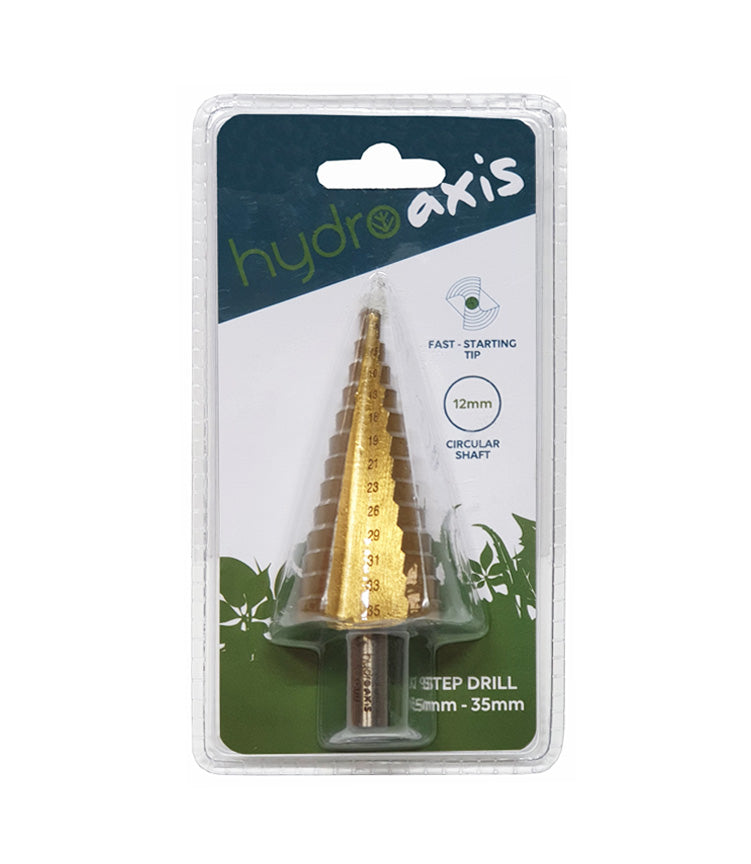 Hydro Axis Step Drill Bit 5-35mm