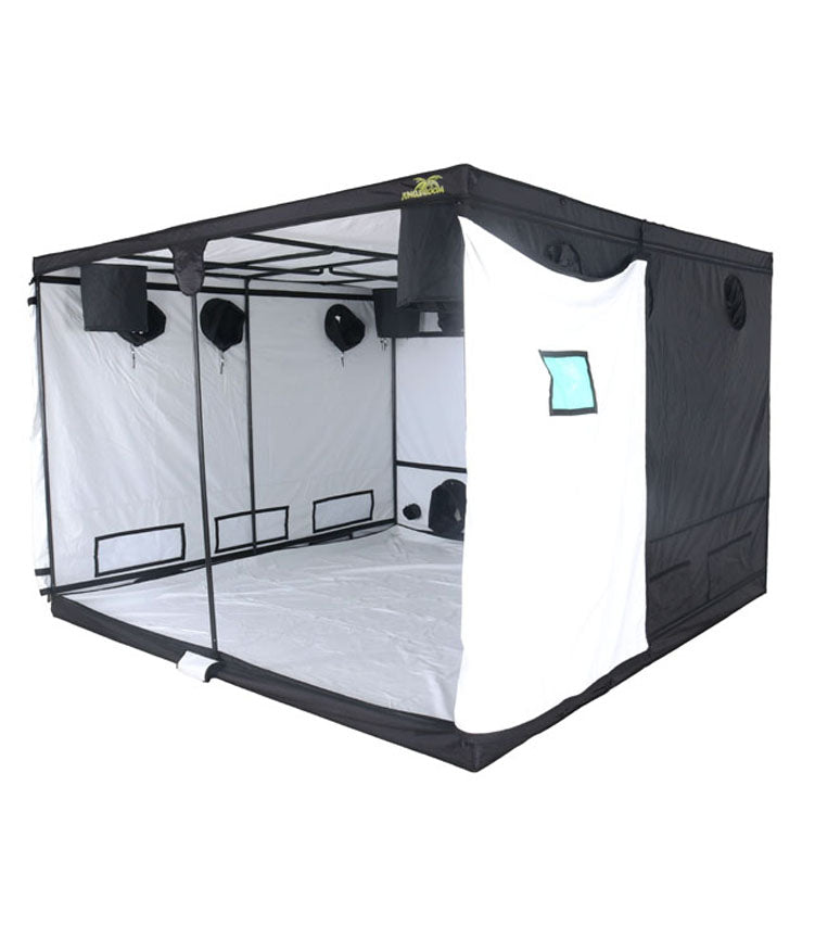 budbox grow tent 240 x 240 x 200 Jungle Room / Bud Box Pro White outdoorove-a-kempingove-vybavenie Screened passive vents Colour:Deep Black BangShift Tune-Up: 