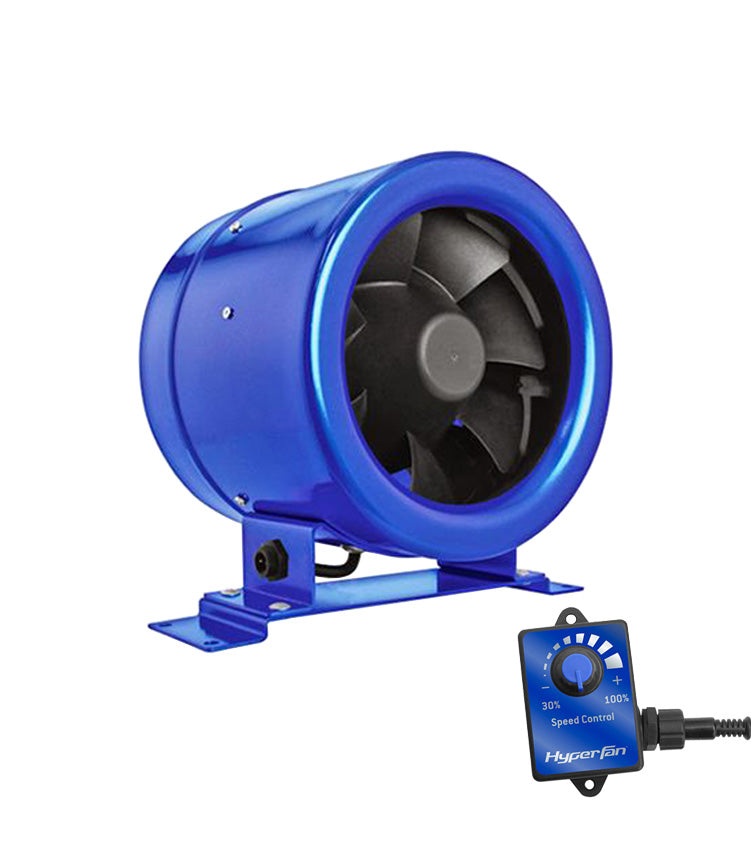 Phresh Hyper Fan V2 150mm/6 inch with Speed Controller