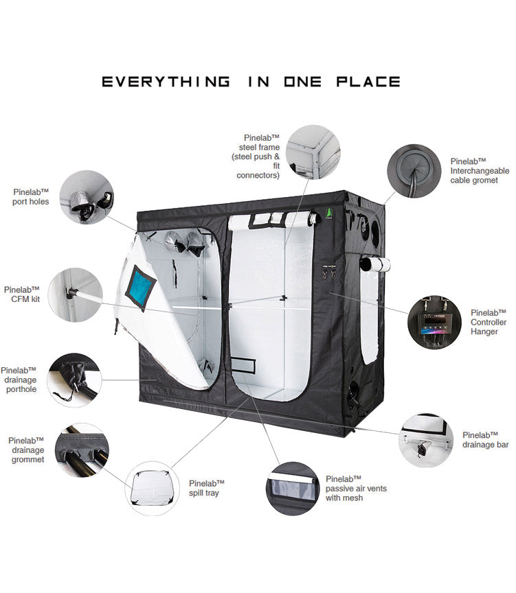 Pinelab 4ft x 8ft Tent