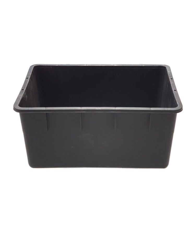 Black Rectangular Tub Reservoir 220L