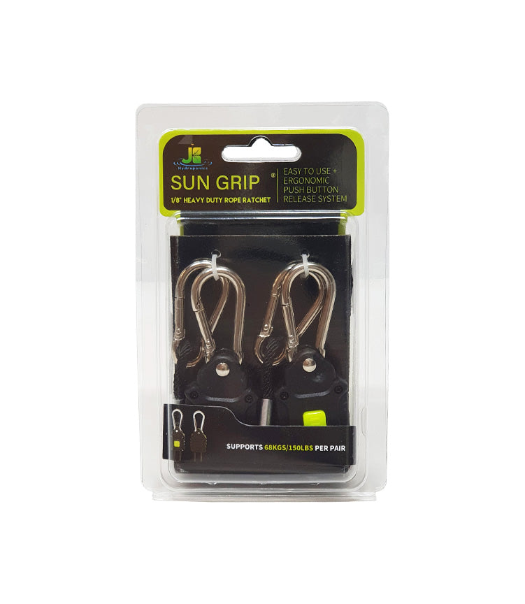 Heavy Duty Rope Ratchet Hangers Twin Pack
