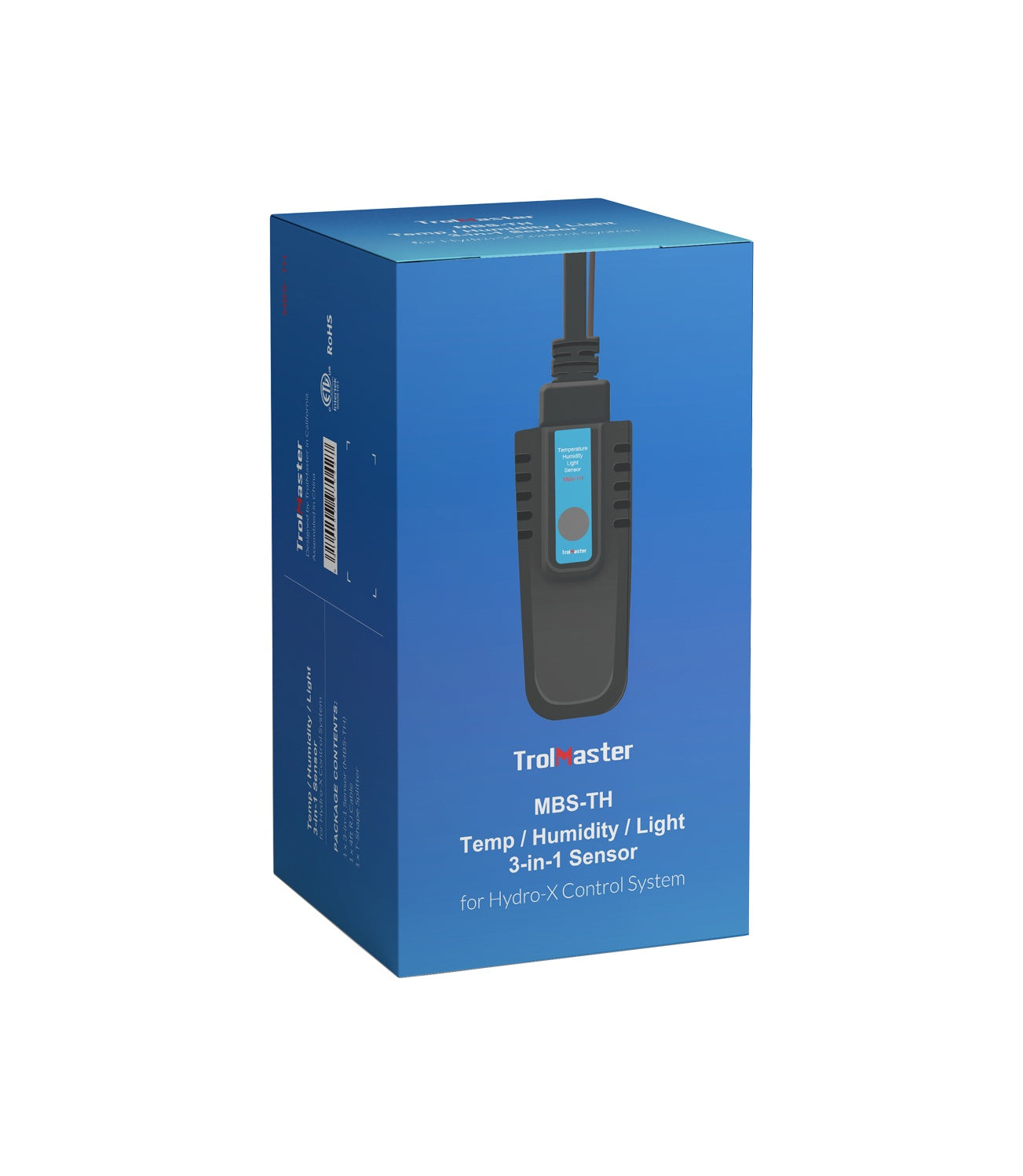 TrolMaster Hydro-X Temp/Humidity/Light 3 in 1 Sensor MBS-TH
