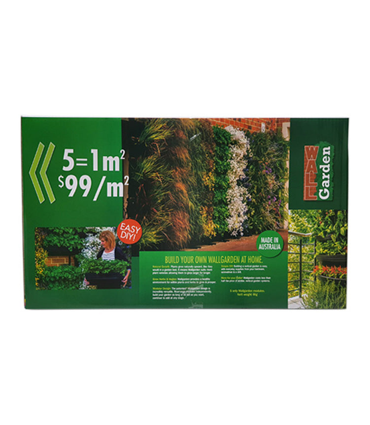 Vertical Wall Garden 600mm Box of 5