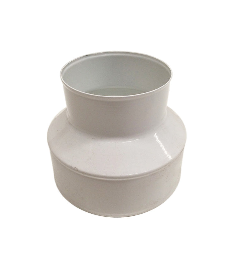 White Metal Reducer 150mm-100mm