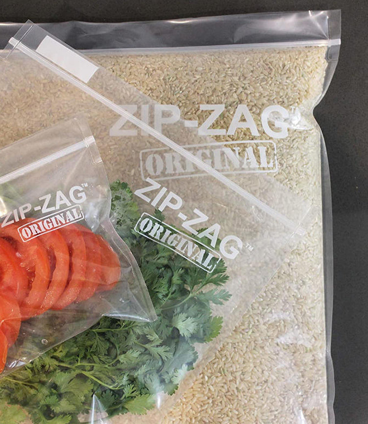 Zip-Zag Original Clear Storage Bags