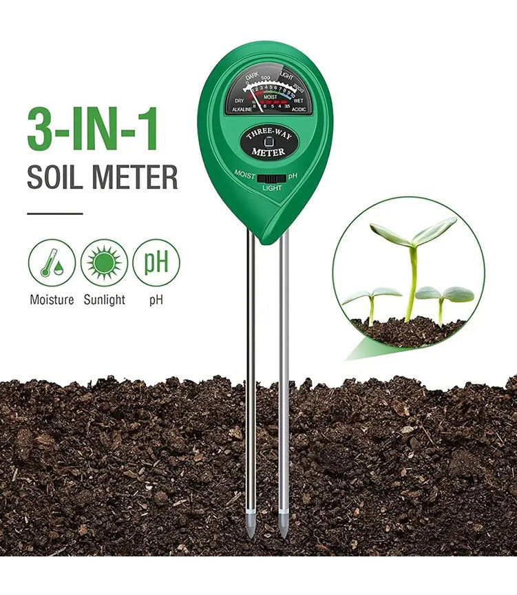 best soil moisture meter australia 3 Way Soil Meter