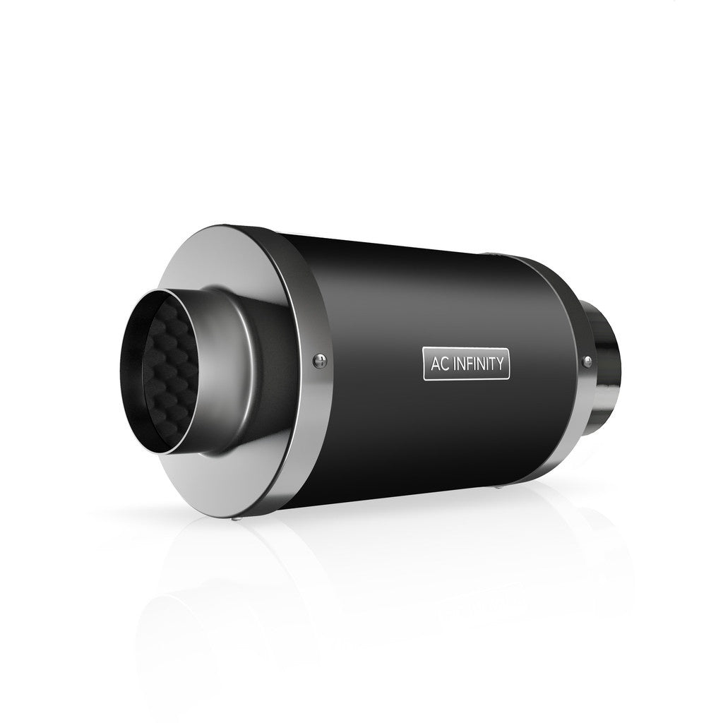 AC Infinity Inline Duct Fan Silencer 4 Inch 100mm