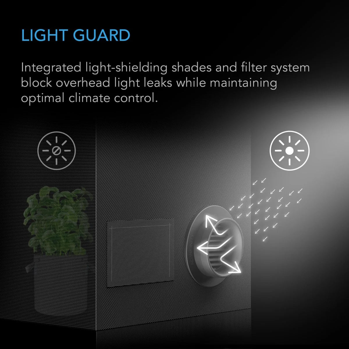 AC Infinity Grow Tent Duct Vent Attachment