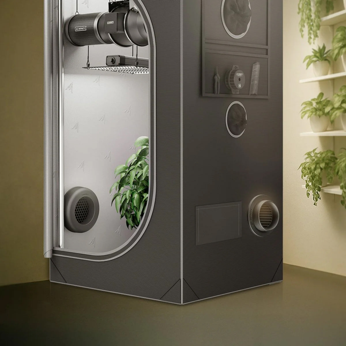 AC Infinity Grow Tent Duct Vent Attachment