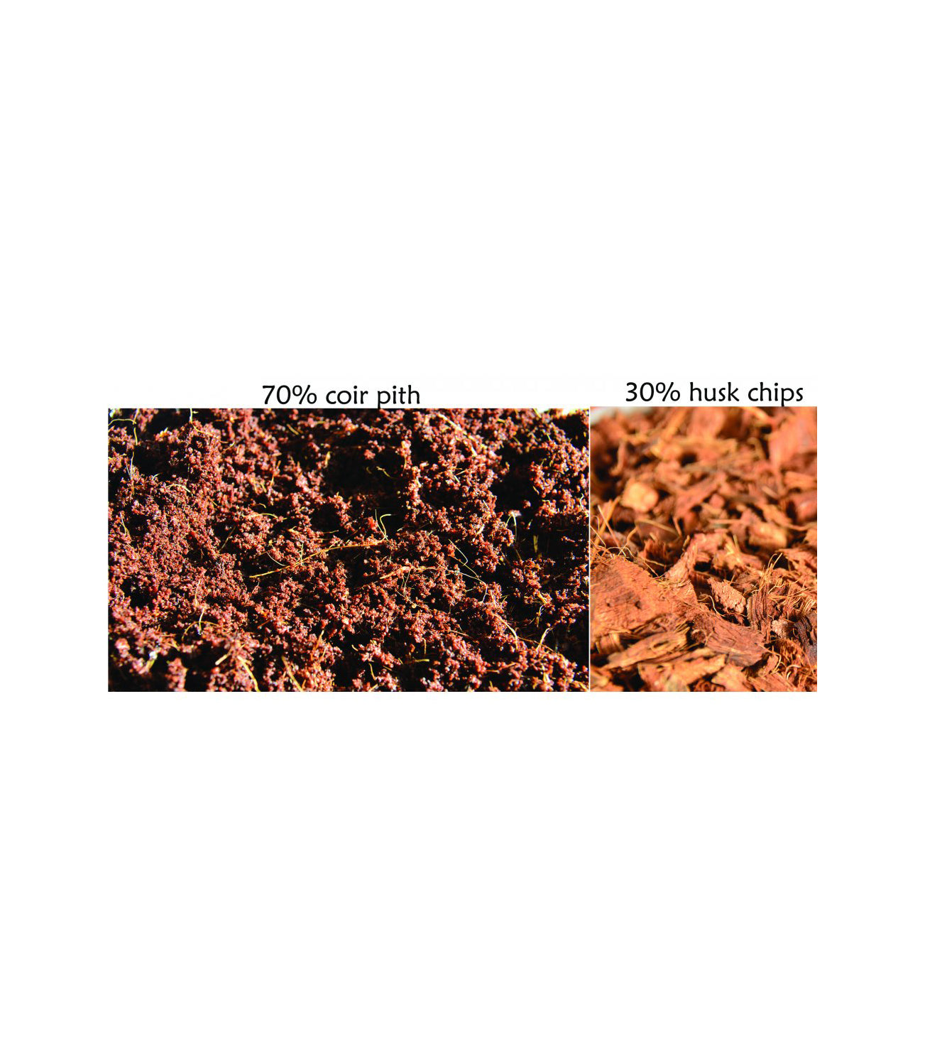 Coco House Coco Fibre/Chips 70/30 Brick 5Kg/75L