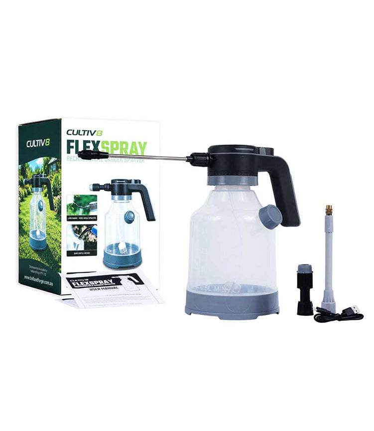 Cultiv8 FlexSpray Rechargeable Garden Sprayer 2.5L