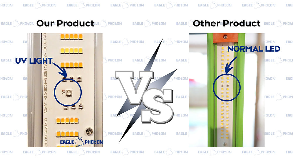 Eagle Photon 1200W 12 Bars LED Grow Light Foldable | Samsung LM281B | Full Spectrum